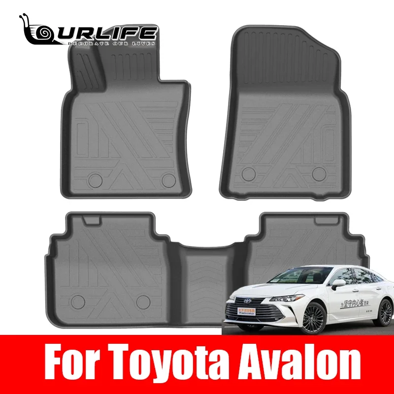 

Custom Car TPE Floor Mats Foot Mat For Toyota Avalon 2019 2020 2021 2022 Specialized Auto Accessories Carpet