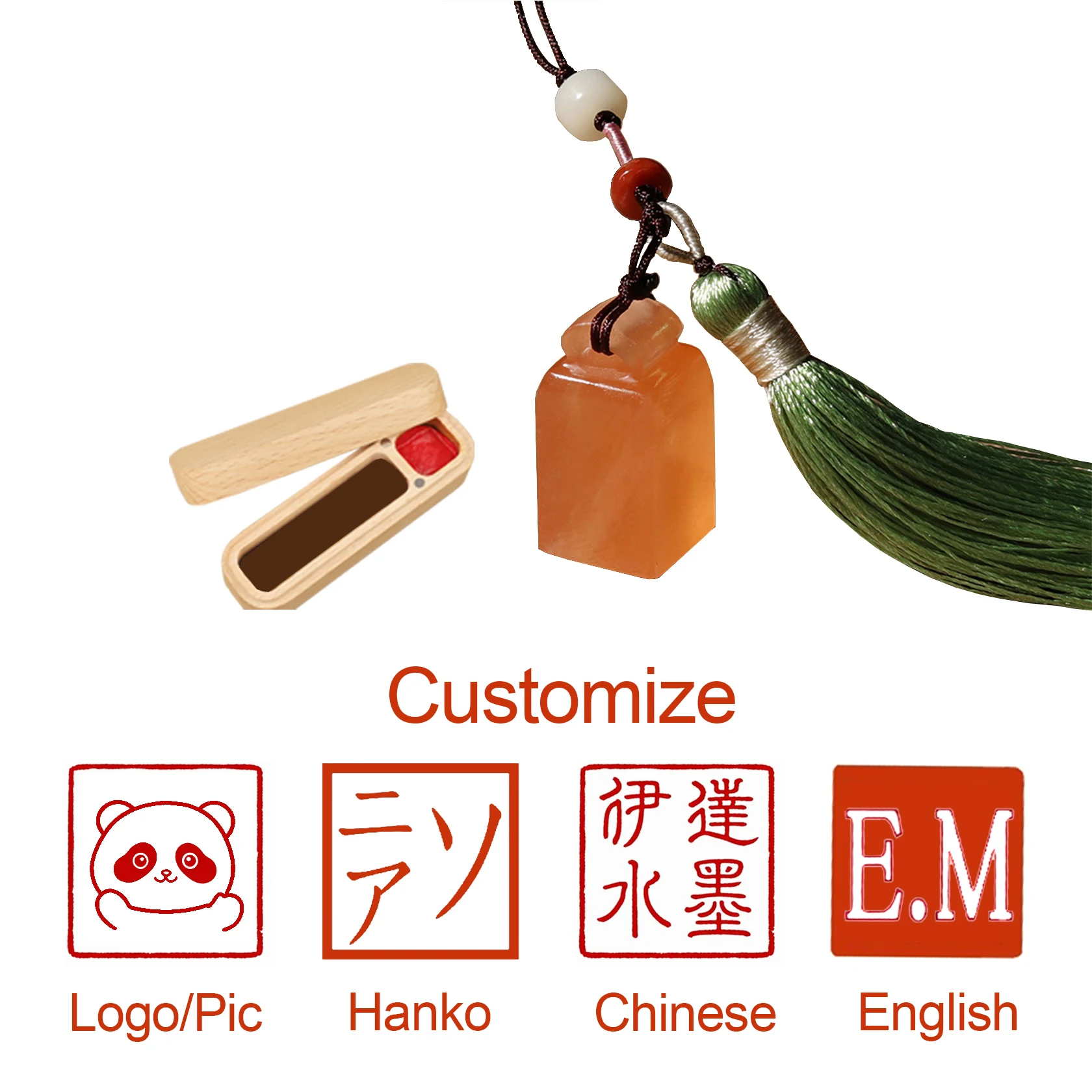 

Chinese Name Stamp with Tassel Custom Calligraphy Stamps Painting Seals Handmade Stone Seal Teacher Painter Katana Korean Chop