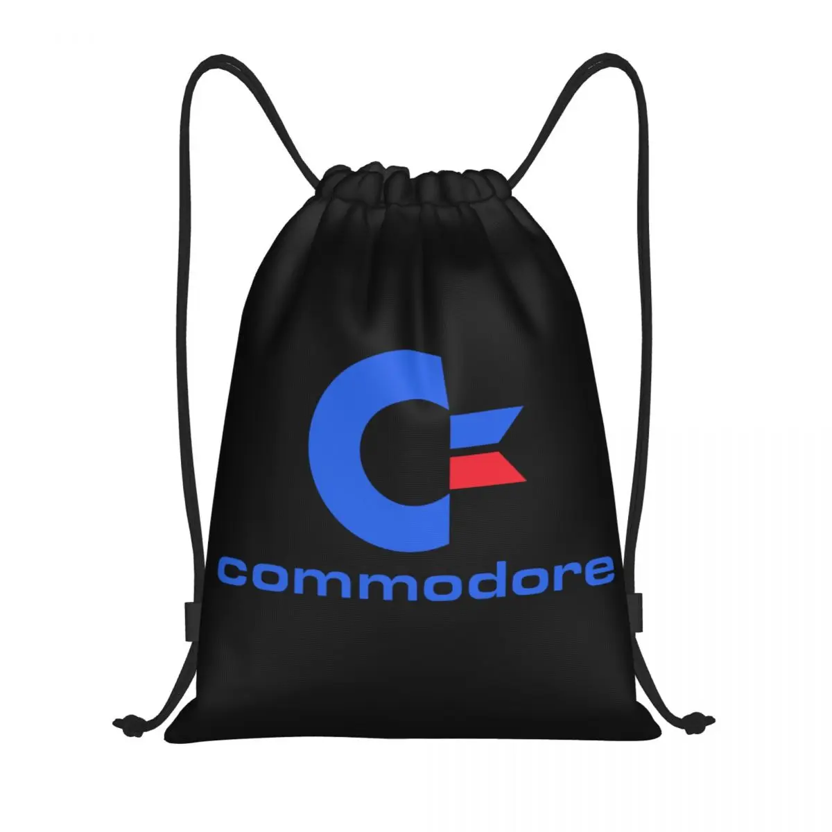 

Commodore 64 Drawstring Backpack Women Men Sport Gym Sackpack Portable C64 Amiga Computer Shopping Bag Sack