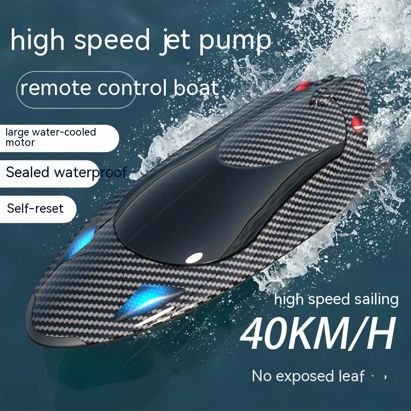 

Rc Remote-controlled Boat Fy011 Speedboat Racing Boat High-speed Boat Racing Water Toy Water-cooled Vortex Spray Boat Model Toy