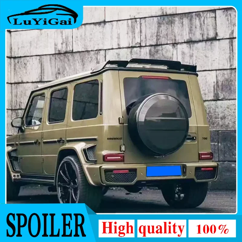 

Car Automotive Spoilers ABS Plastic Rear Roof Spoiler Wing For Mercedes Benz G-Class W463 W464 2018+ 4x4