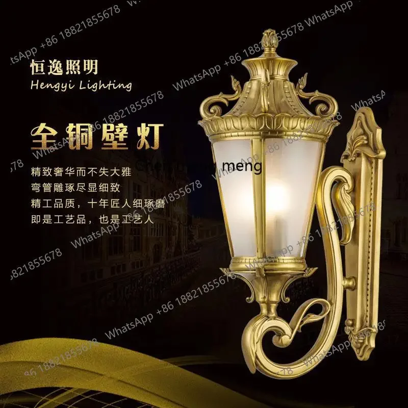 G153 الأوروبي الراقية مصباح الجدار في الهواء الطلق حديقة فيلا فناء المنزل مصباح الباب الجدار في الهواء الطلق #3