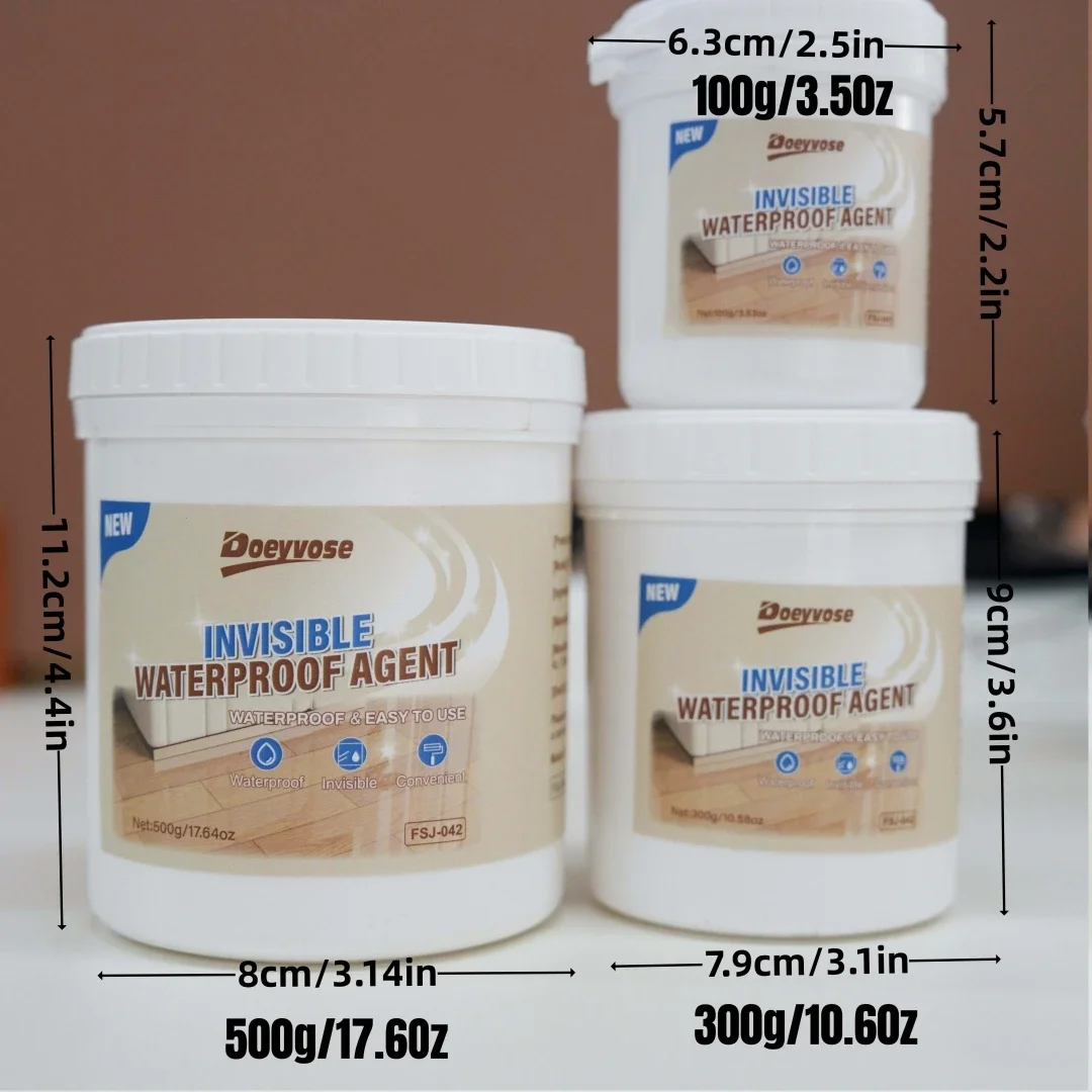 Super Invisible Waterproof Sealant  Transparent Anti-Leak Glue  For Roof Bathroom Wall Crack Repair