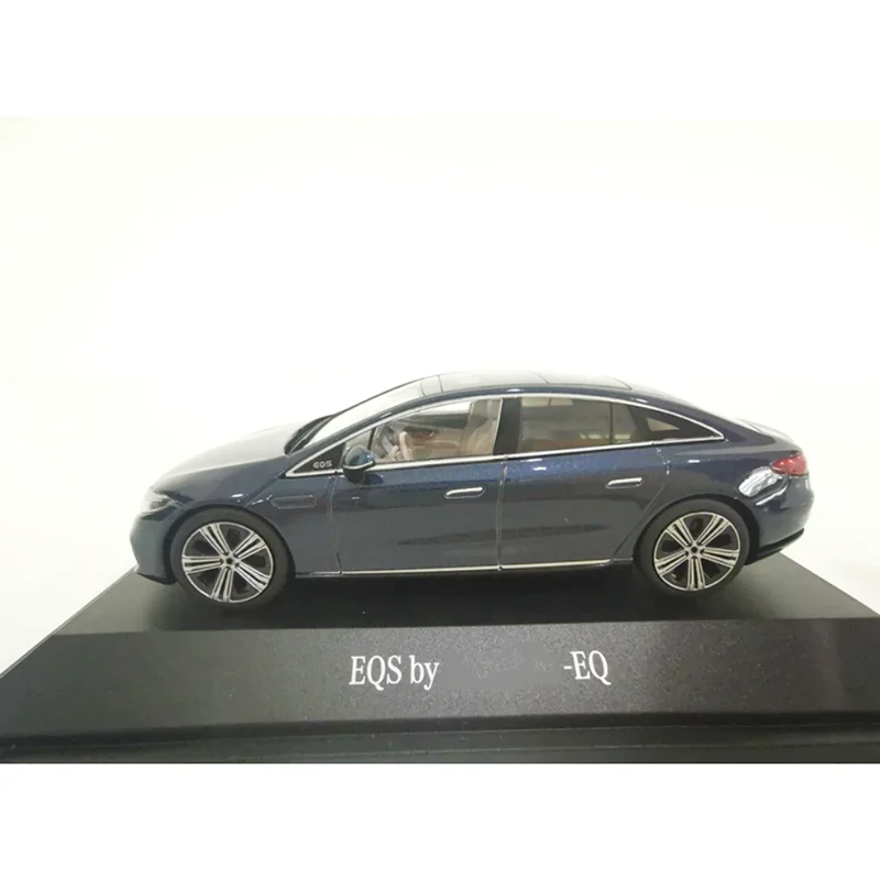 Herpa Diecast 1:43 Escala MB EQS Modelo de Carro em Liga Metálica Acabado para Coleção, Decoração, Presente para Meninos e Exibição Estática