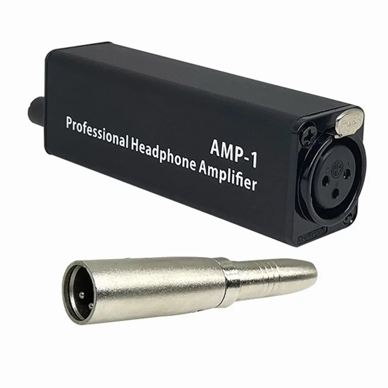 AS95-Tragbare Kopfhörer Verstärker Konverter XLR Zu 3,5 MM Audio Interface Mini HIFI Kopfhörer Verstärker Clip Mount Verstärker
