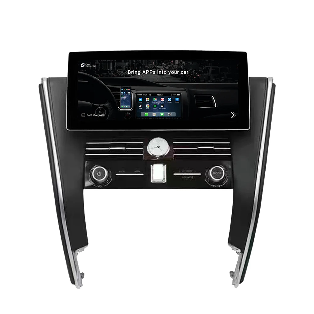 12.3 Inch Carplay for  Alphard Wilfa 2015-2021Multimedia Player Android 13 Auto Wireless Car Radio Navi Head Unit
