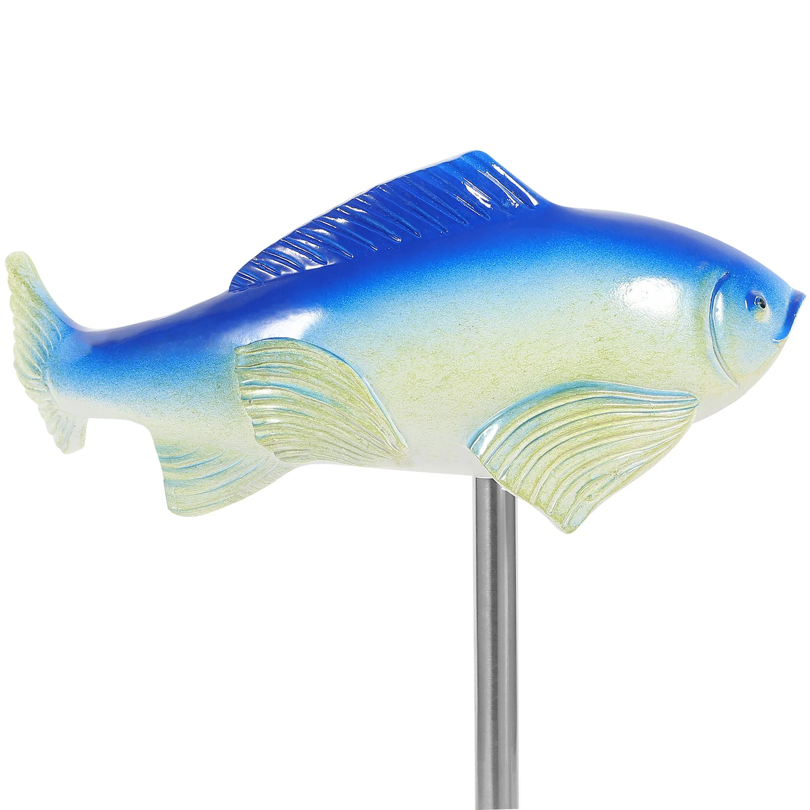 

Садовая рыба, статуя карпа, украшение из смолы, яркий натуральный цвет, водонепроницаемое уличное украшение для газона и водяных садов