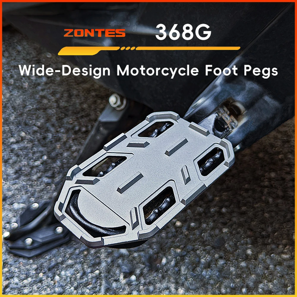 

Applicable to Zontes 368G Modified Off-road Anti-slip Footrests Rear Footrests and Passenger Motorcycle Footrest Accessories