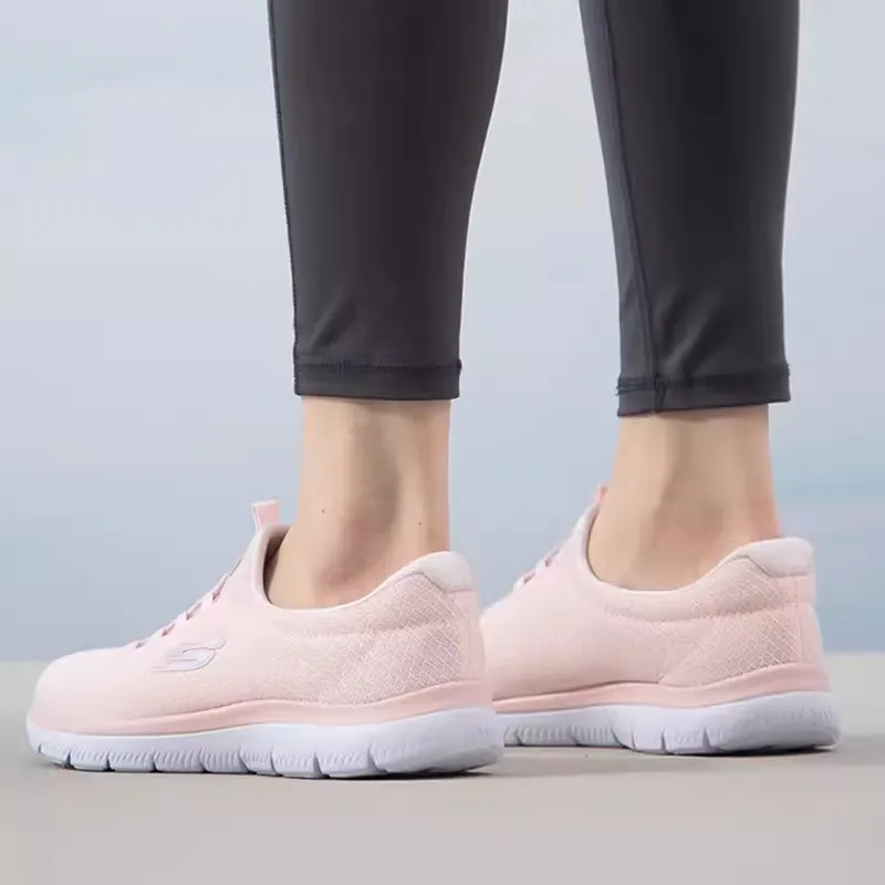 Skechers Women's sports shoes Summer new fashion breathable casual shoes Lightweight comfortable walking shoes