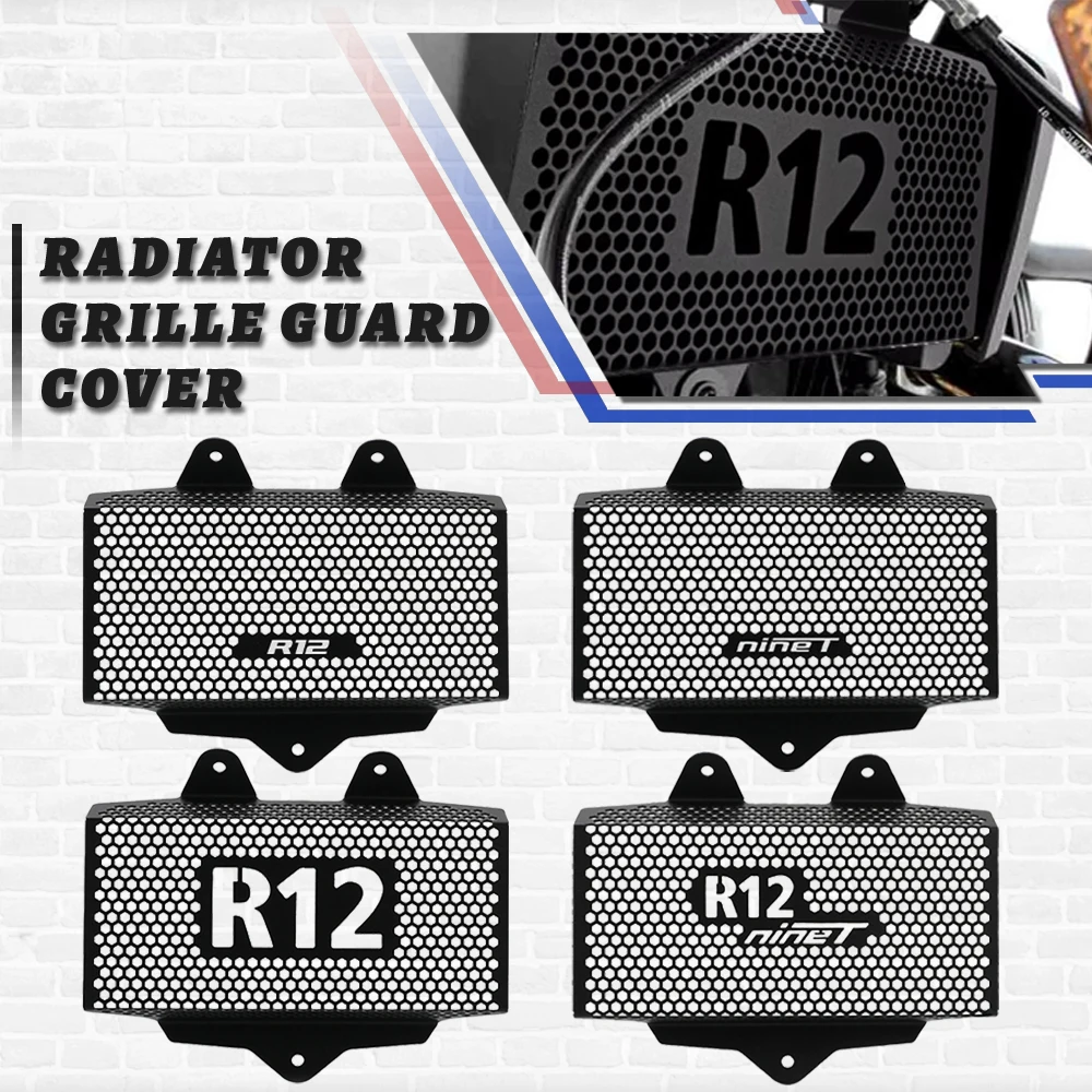 

For BMW R12 NineT 2024 2026 Accessories 2025 R12 NineT Motorcycle Radiator Grille Guard Cover Grill Oil Cooler Guard Protection