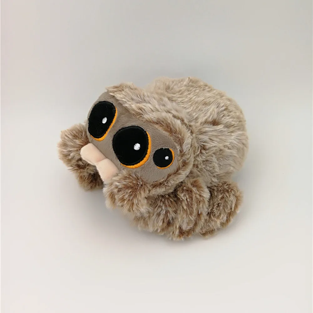 Cute Little Spider Baby Soft Plush Toys Big Eye Cartoon Animal Plushie Kid Love Stuff Doll Room Decor Birthday Gift for Children