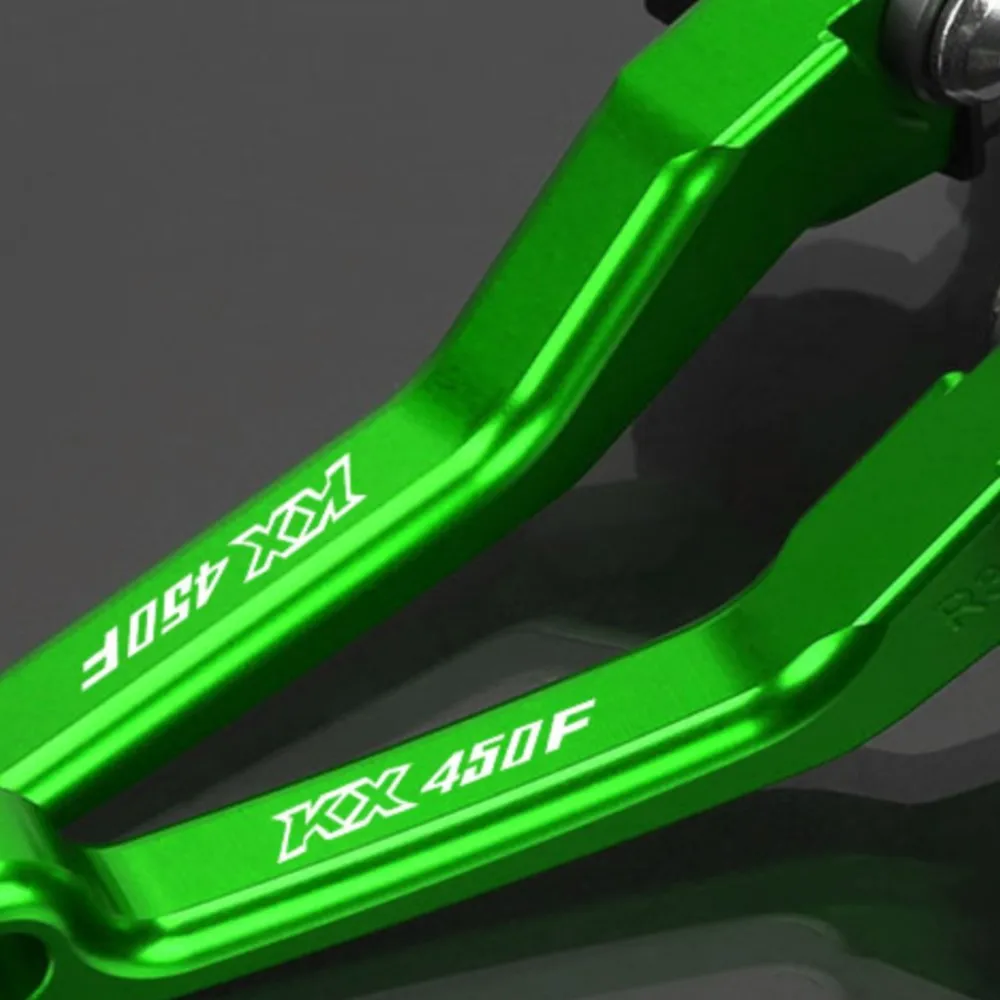 

For Kawasaki KX450F 2006-2018 2007 KX450 KX 450F 450 F Aluminum CNC Motorcycle Dirt Pit Bike Motocross Pivot Brake Clutch Levers