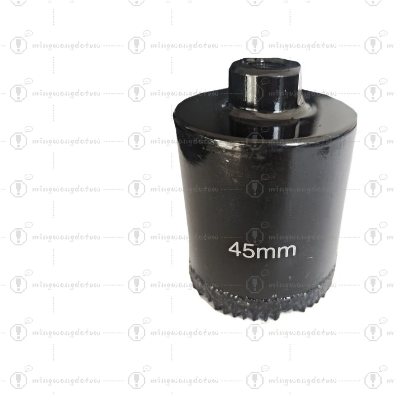 Full Porcelain Tile & Glass Hole Saw for Angle Grinder, Dry Drill Bit for Marble, Vitrified Tile, Stone and Granite