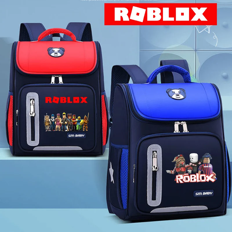 

Школьная сумка Roblox, аниме-рюкзак для мальчиков и девочек, подростковый рюкзак с принтом, студенческий рюкзак большой вместимости, сумка для книг, подарок для детей