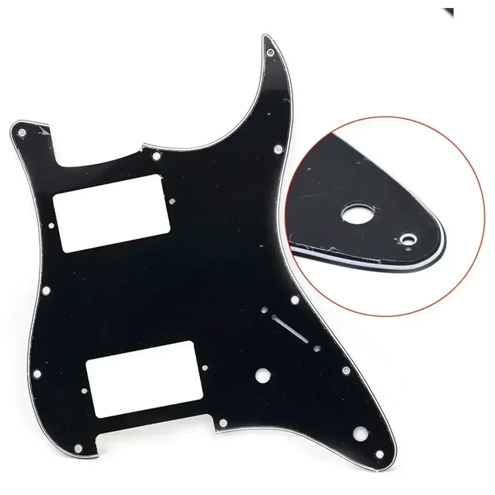 1pc 3Ply 11Hole HH Guitar Pickguard Humbucker Scratch Plate For ST  Electric Guitars Pickguards Guitar Accessories Parts