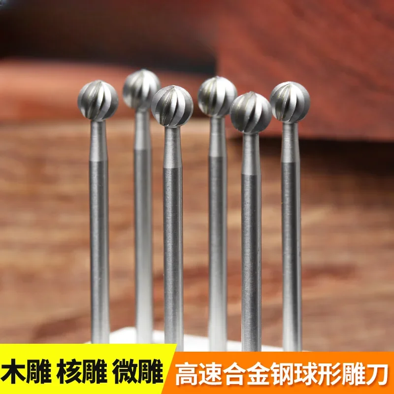 Milling Cutter Tungsten Steel Carving Wood Tool Tooth Machine Micro-carving Polishing Grooving Fine Carving Pellet Needle