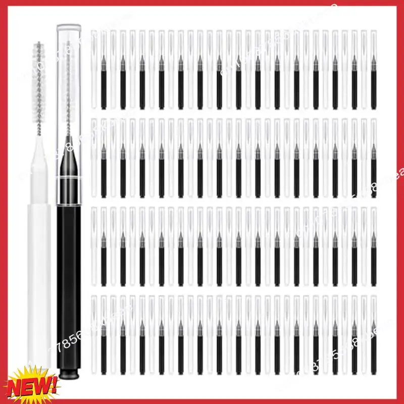 

A97Z 120Pcs Interdental Brushes, Braces Brush Cleaner For Teeth Cleaning Tools Spiral Brush For Efficient Oral Care