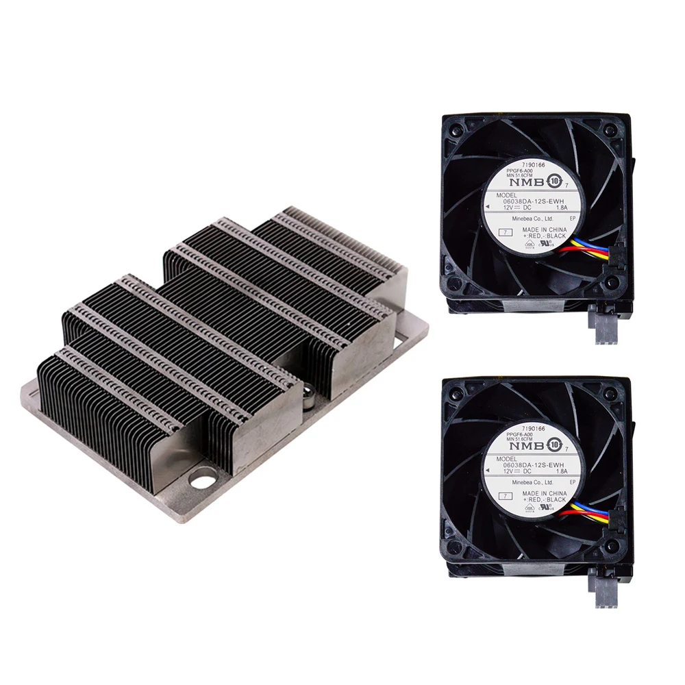 NEW Original for DELL EMC Poweredge R740 HEATSINK + CLIP C6R9H XPDVP Cooler CPU Heatsink Fan Kit Cooling Fan CN-0N5T36 N5T36