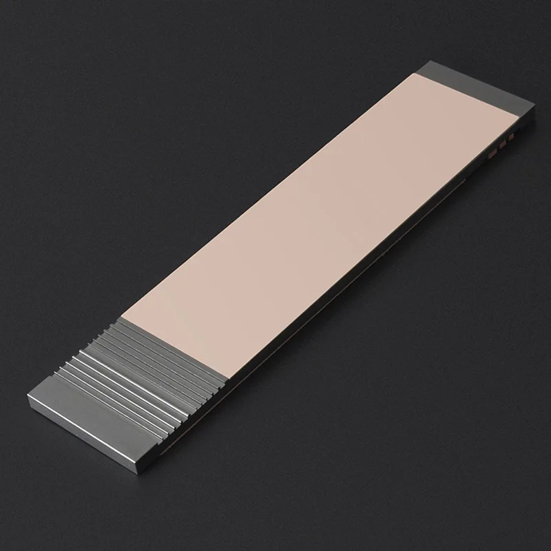 

Aluminum Alloy Super Large Double-sided Swing Knife Board, Long Vegetable Tanning Knife Board, Ultra Long Stroke 670g