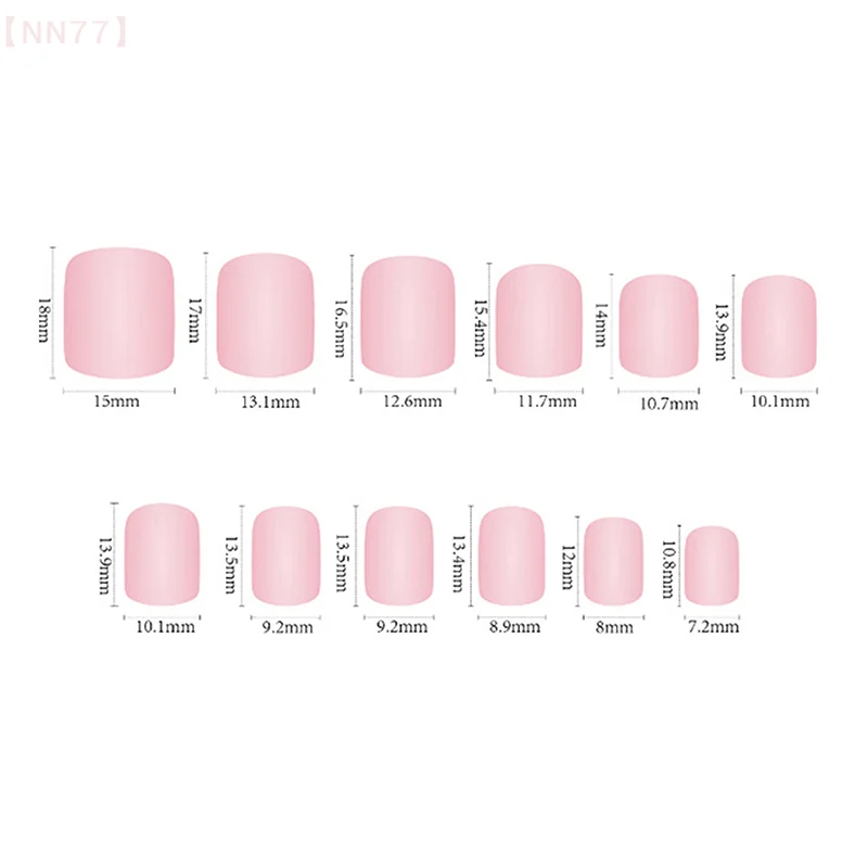 24 قطعة من الماس على شكل فراشة أرجوانية وردية حلوة طازجة اضغط على الرأس المربع أظافر صناعية طويلة مع غراء أظافر صناعية قابلة للإزالة