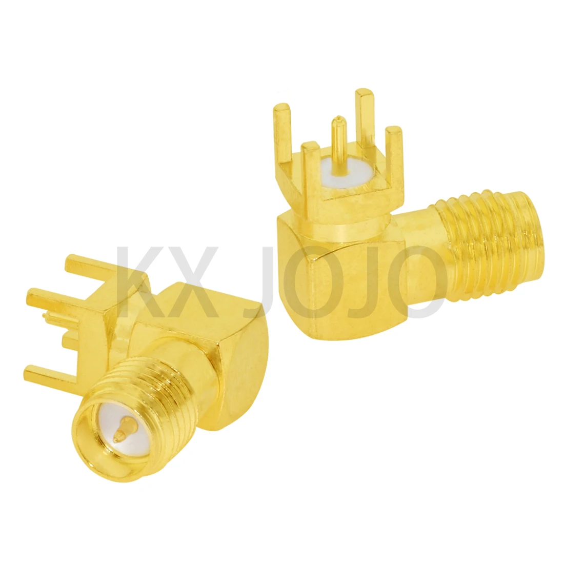 Conector Fêmea SMA SMA-KE, PCB Mount Edge Plug, Adaptador De Solda De Ângulo Reto