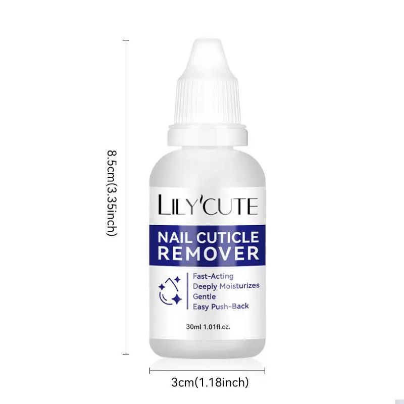 [New] 30ml Nail Cuticle Remover Quick Softening Gel For Nail Dead Skin Gentle Remover Manicure Care Easy Cuticle Cleaner Tool view 6