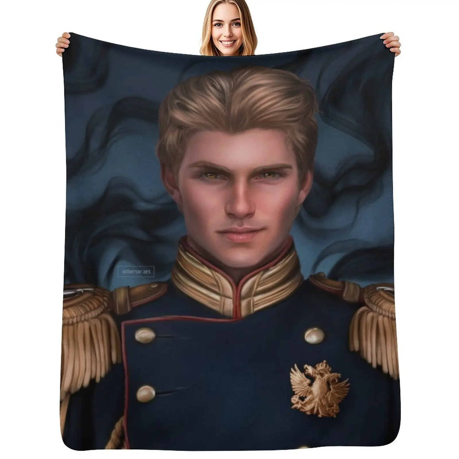 

Nikolai Lantsov Throw Blanket Warm Napping Blanket for Office Couch Bed