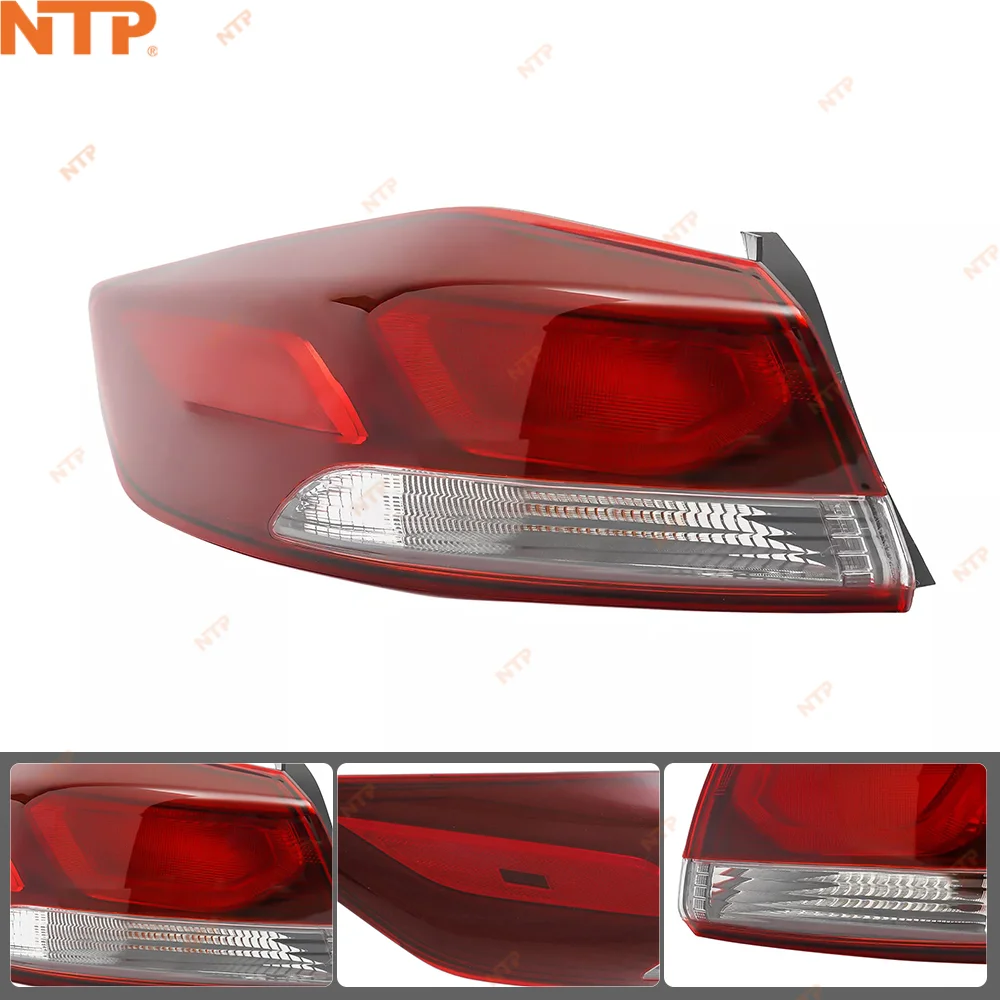 Car Tail Light Left+Right For Hyundai Elantra 2017-2019 Rear Taillight Warning Light Reversing Light Lighting Car Accessories