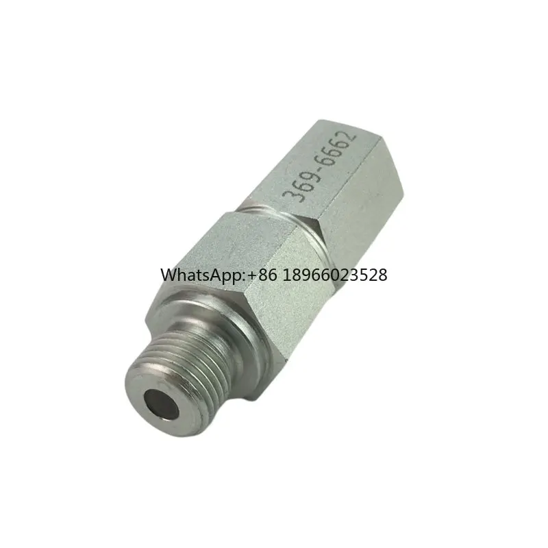 Excavator parts Cater 369-6662 return valve e330d / C9 diesel pressure check valve