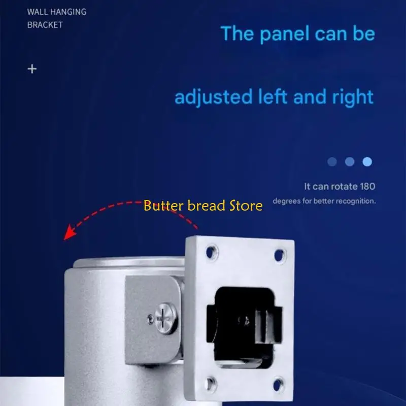 W89C Aluminum Universal Bracket for Mounting Face Recognition Machines on Wall