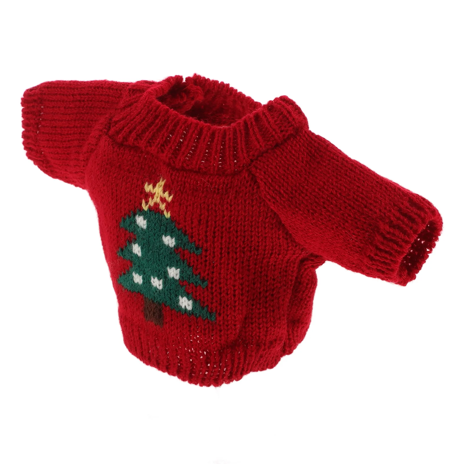 

Toy Bear Sweater Finely Detailed Clothes Delicate Decor for Children Yarn Compact Accessories Dress up