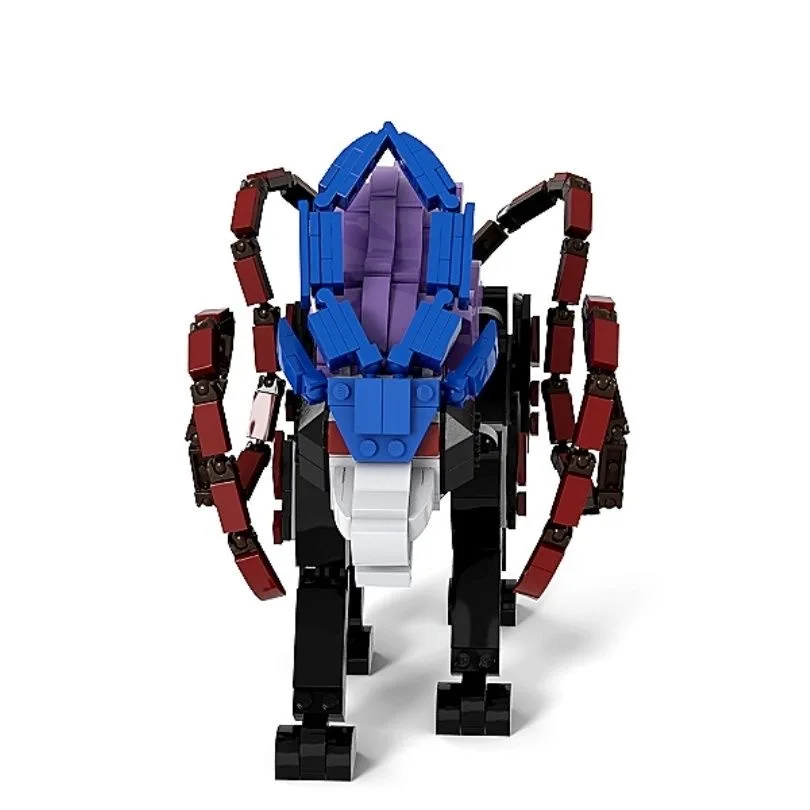 MOC Anime Figure Building Blocks Model Suicune Action Figure Blocks Toys For Children Antistress Assembly Bricks Kits