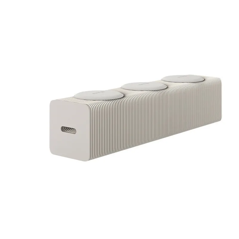 Folding telescopic stool Organ paper tape leather pad display platform Multifunctional multi-person long strip Portable folding