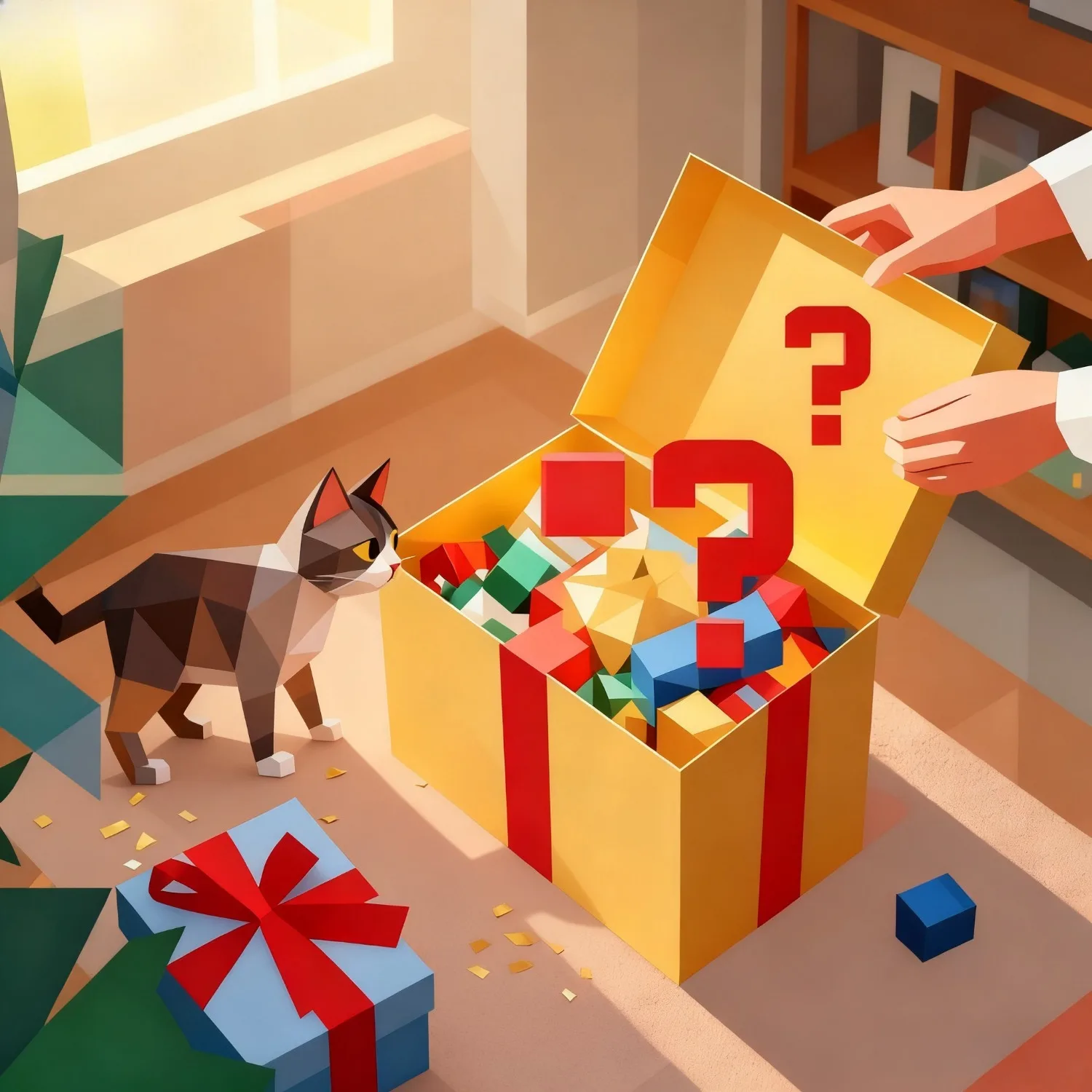 صندوق أعمى غامض للوازم اليومية – سلع منزلية عشوائية، أدوات مكتبية، أدوات صغيرة وإكسسوارات منزلية، هدية صندوق مفاجآت ممتع #4