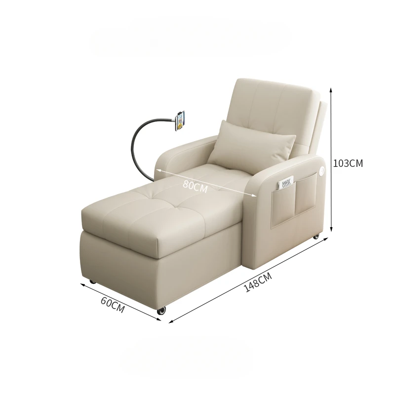 Pojedynczy salon rozkładana sofa sypialnia luksusowy ergonomiczny salon elektryczna rozkładana sofa Relax Accent meble Kanapa YN50RS