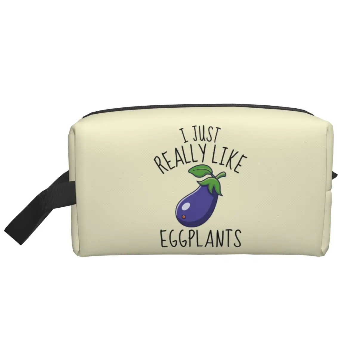 

Косметичка-органайзер для путешествий в виде овощной коробки из баклажана, сумка для туалетных принадлежностей, пенал