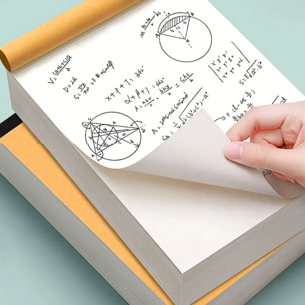 متعددة الوظائف فارغة/قسم تصميم مشروع كتاب الطلاب استخدام المسيل للدموع خدش ورقة الكتابة مذكرة الوسادة العودة إلى المدرسة