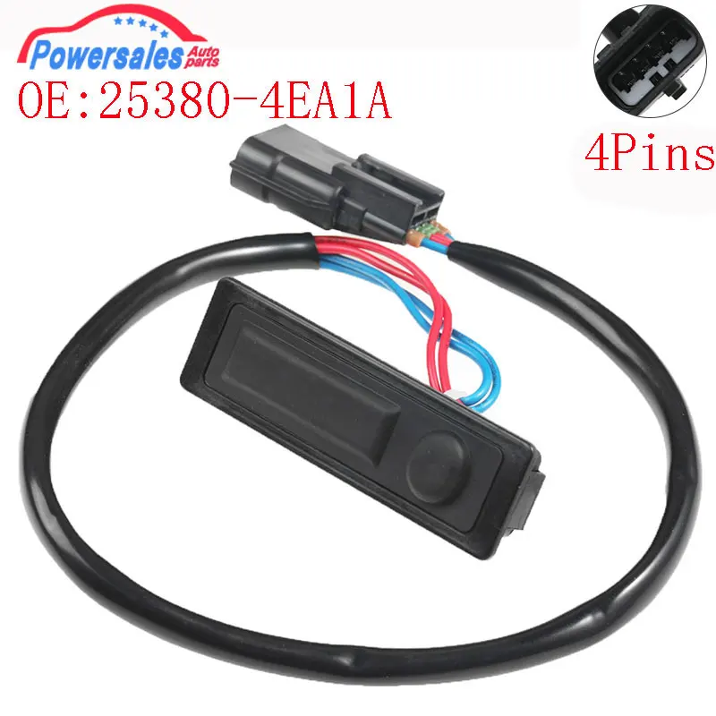 25380-4EA1A 253804EA1A New Trunk Switch Rear Door Boot Release Switch Button Trunk Opener For Nissan Qashqai 2015 2016