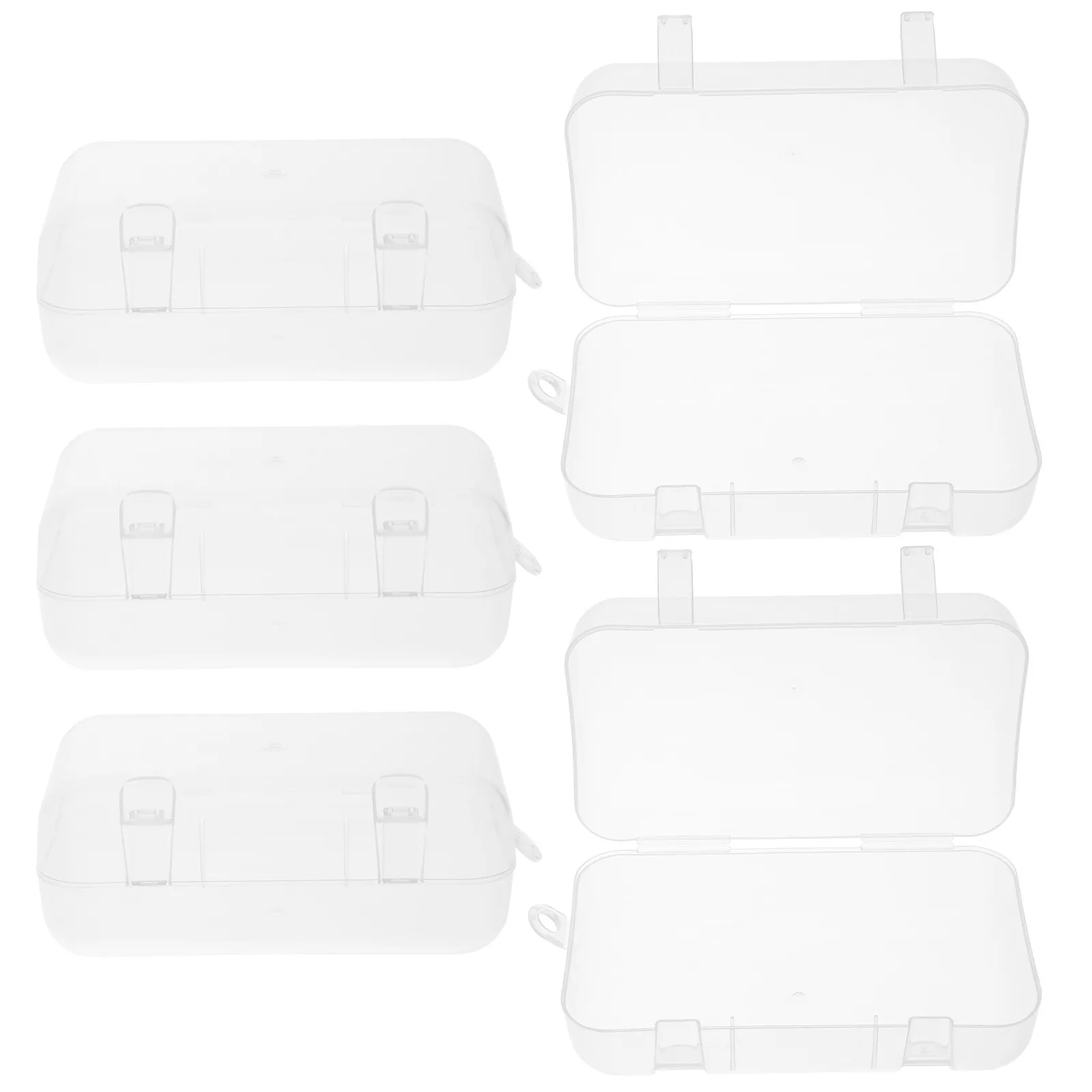 

5Pcs Molar Rod Storage Case Compact Lightweight Teether Holder for Cleaner Dental Guard Container Baby Essentials