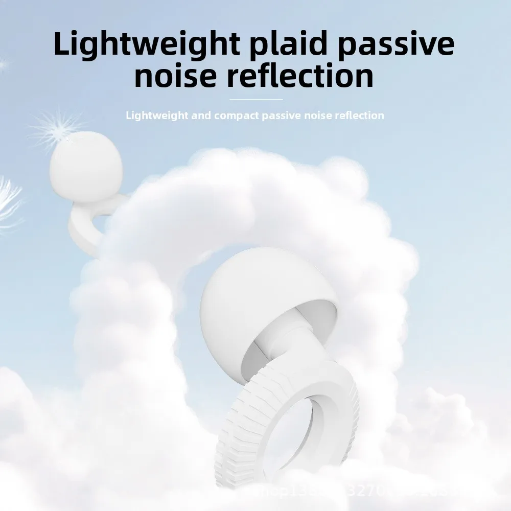 Silicone Noise Isolation Earplugs Specially for Sleeping Super Sound Insulation No Ear Swelling No Pain Washable for Repeated
