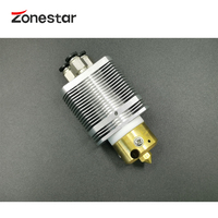 ZONESTAR New 3 Color HOTEND 3-IN-1-OUT 3-IN-2-OUT Mix Color 3-IN-3-OUT 1.75mm 3mm Filament 0.4mm Nozzle Extruder 3D Printer Part