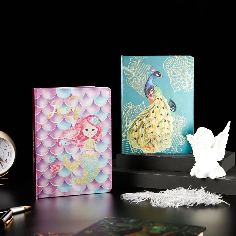 Kreative trendige Ölgemälde Abdeckung Hard Shell Hardcover Notebook Student Ins Notebook Explosive Tagebuch