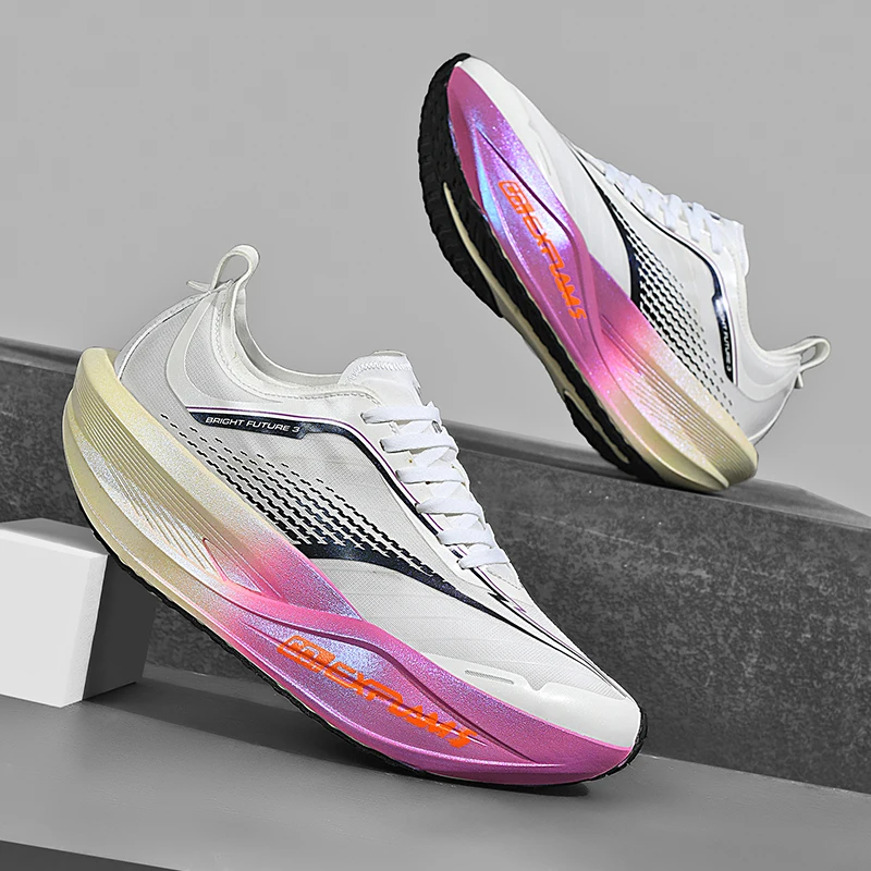 

Air Cushion Jogging Shoes Running Shoes Carbon Board Marathon Men Sports Breathable Lightweight Nonskid Tennis Sneakers For Man