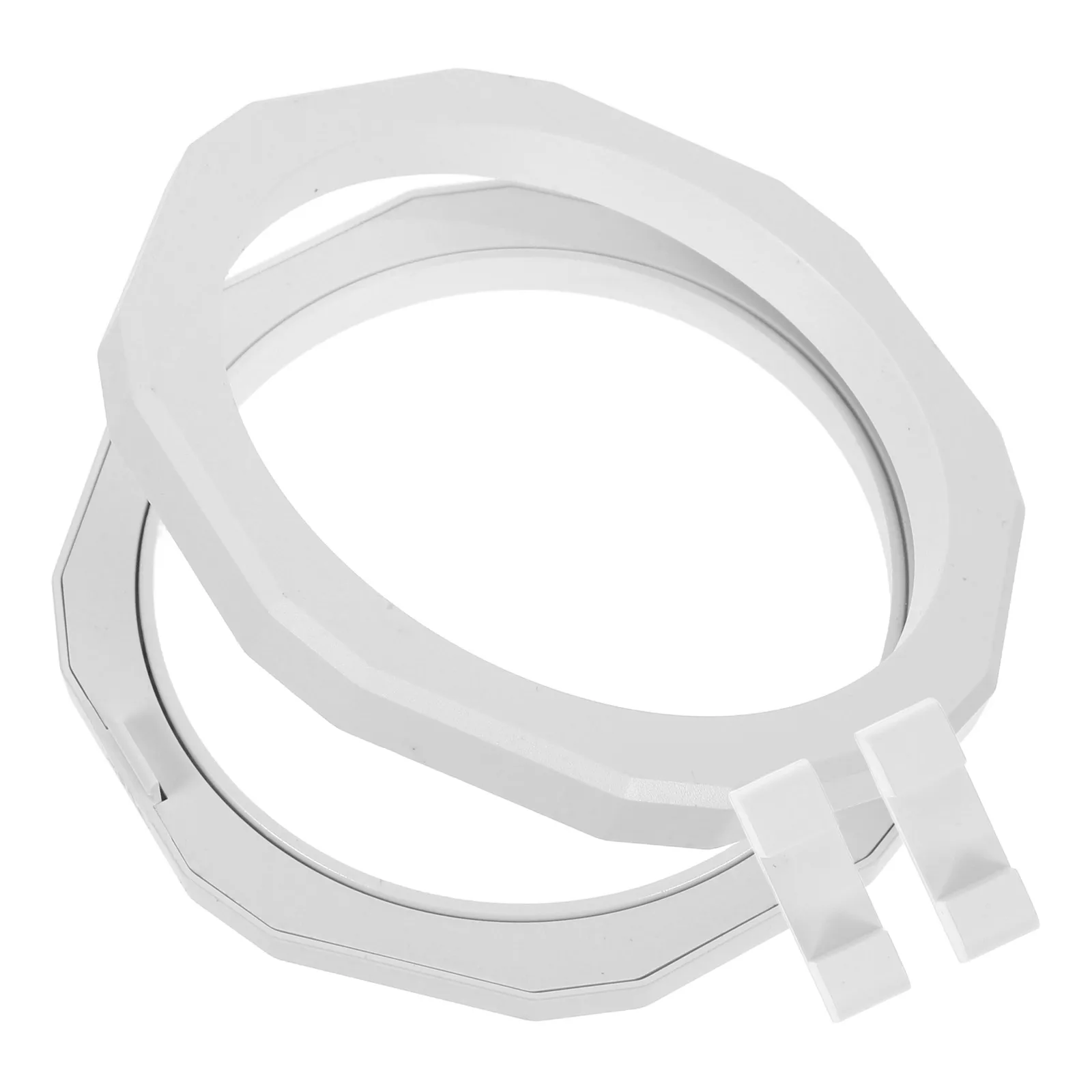 

12.8cm Diameter 3D Floating Frame Shadow Box Display Case Clear Jewelry Coin Stand for Medals Pendants Bracelet