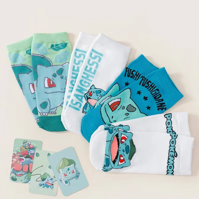 4 Paar Damen-Sommer-Socken mit Cartoon-Muster, leicht, atmungsaktiv, mit Rundhalsausschnitt, lässig und lustig, niedrig geschnitten, kreative kurze Socken – Detail 2