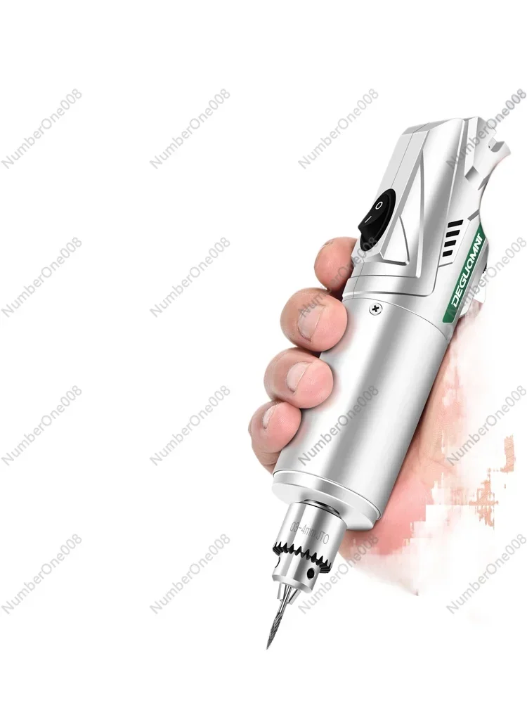 Grinding Machine Small Hand-Held Mini Engraving Machine Tool Wood Jade Electric Drill Polishing Fantastic Polishing Agent
