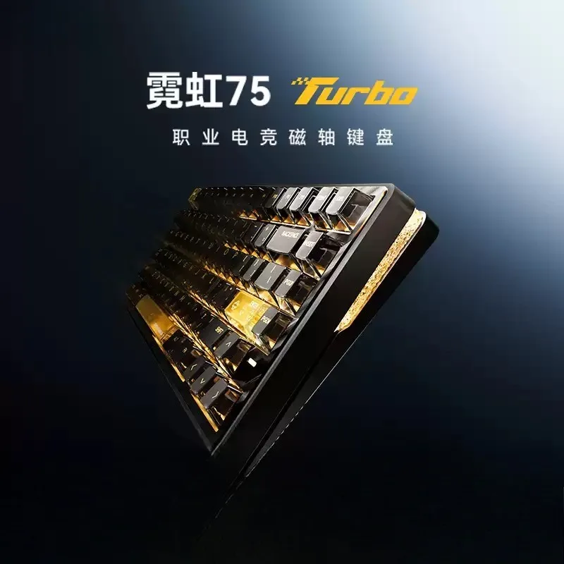 VGN for  Neon75 Turbo Magnetic Switch Mechanical Keyboard Adjustable RT Hot Swap RGB Lightweight for PC Gaming Typing