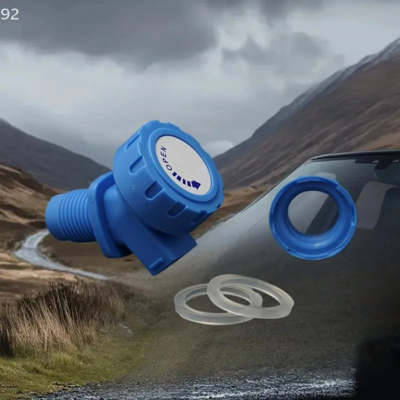 

Outdoor Water Faucet Knob; Plastic Tap Water Button Ideal for Tanks and Beverage Bottles