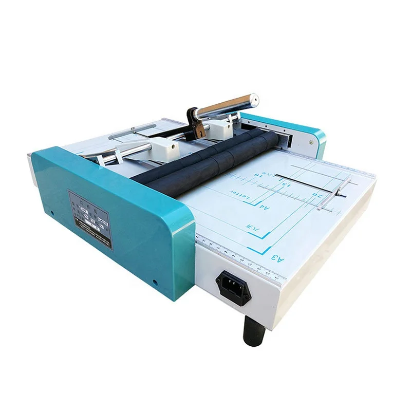 

For Desktop Manual A3/A4 Paper Stapling Folding Booklet Maker Machine in 5 Staples