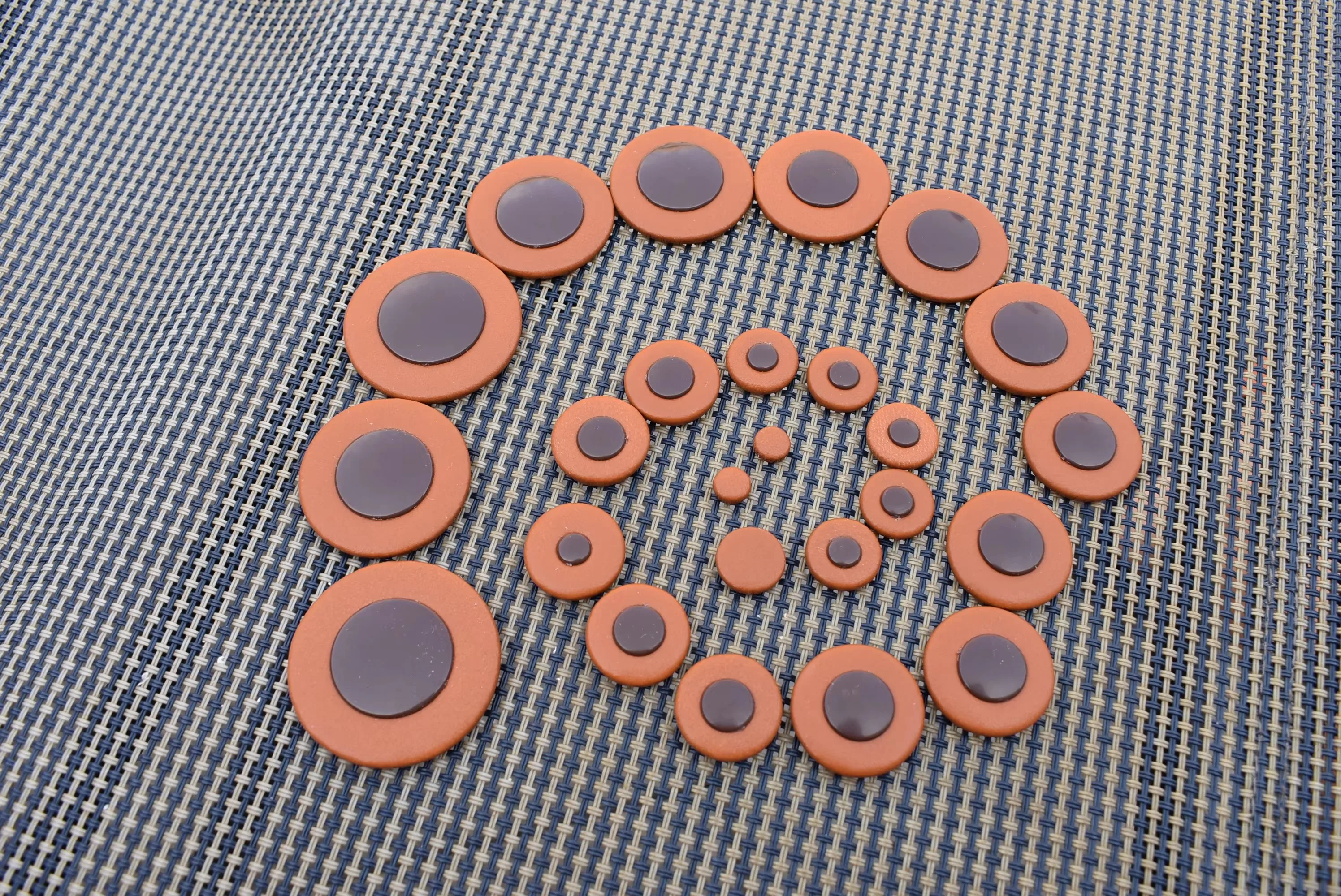 

Leather Pads Set for Alto Saxophone - Size